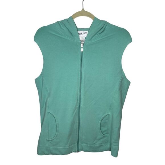 Pendleton Sleeveless Zip Hoody Sweat Jacket - Picture 1 of 7